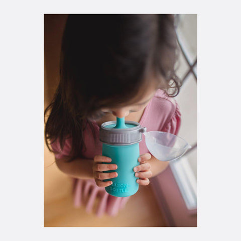 Mason Bottle Toddler Tumbler