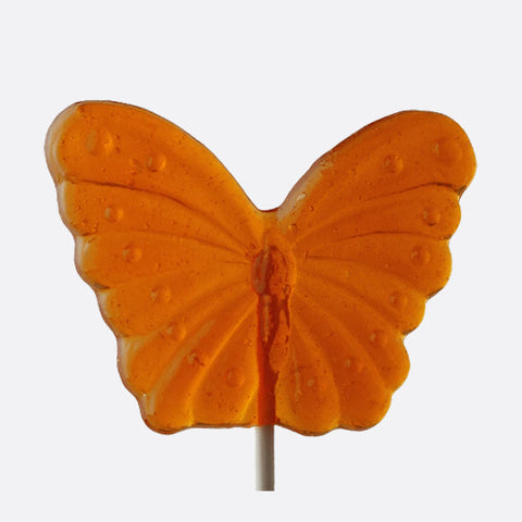 Butterfly Natural Clear Lollipop - Four Flavors!