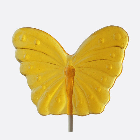 Butterfly Natural Clear Lollipop - Four Flavors!