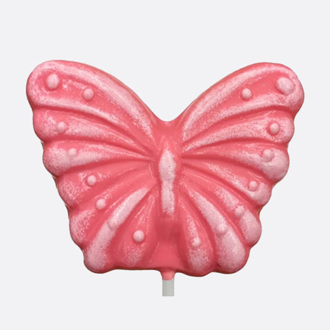 Strawberry & Cream Frosted Butterfly